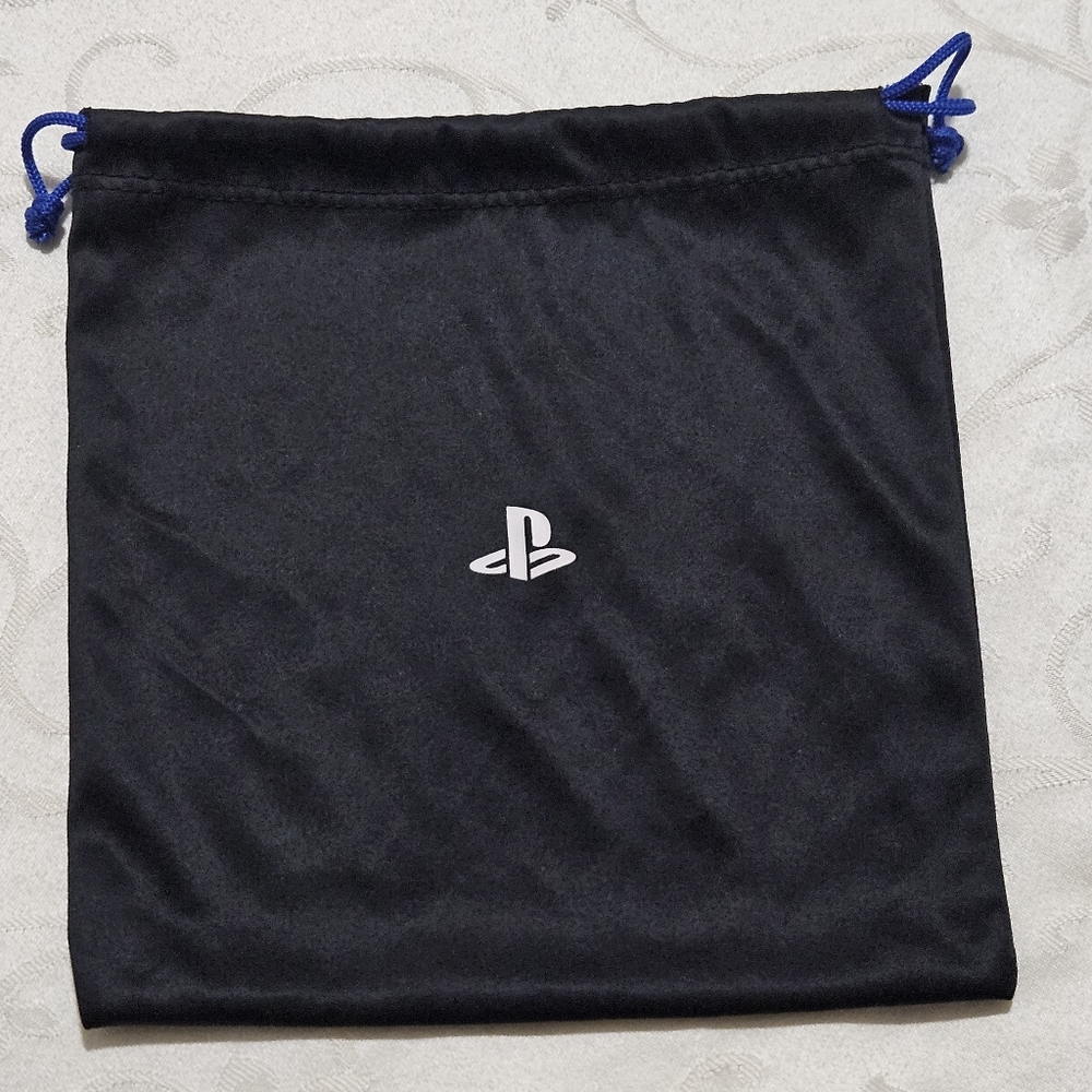 4/$20- PlayStation Black Drawstring Bag